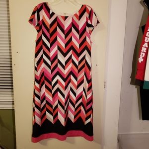 Colorful Pattern Dress